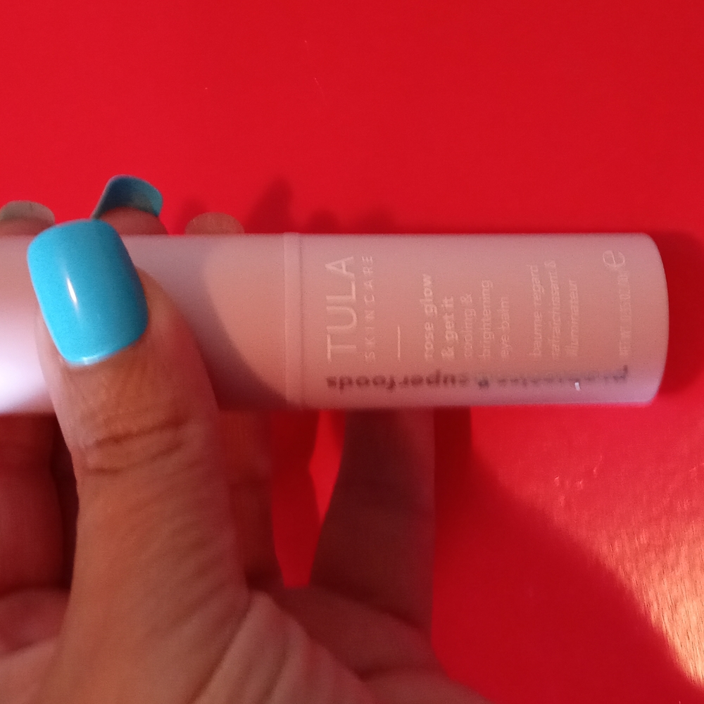 Tula rose glow & get it cooling & brightening eye balm (new)